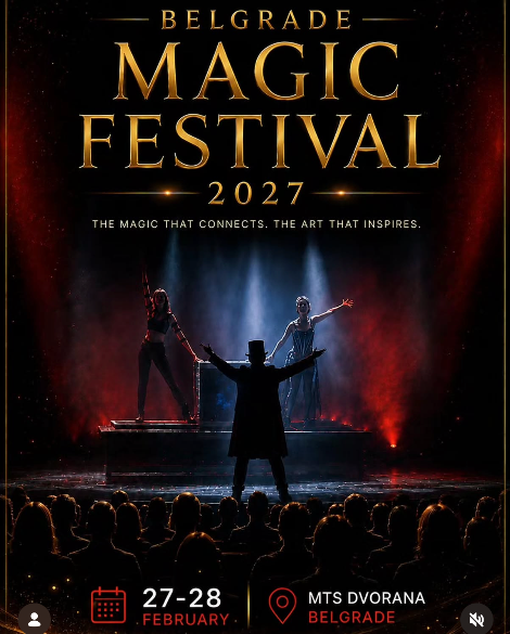 Poster for Belgrade Magic Festival 2027